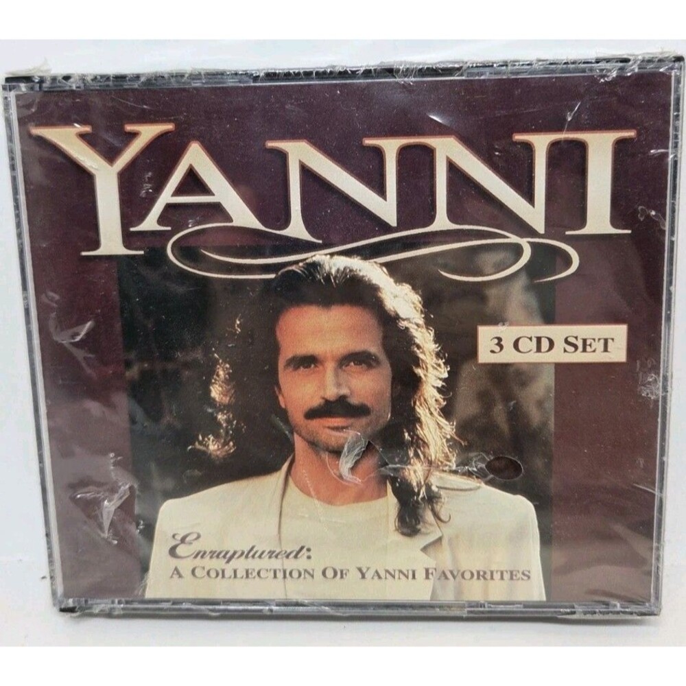Enraptured: A Collection Of Yanni Favorites By Yanni 3 CD Set New Factory sealed